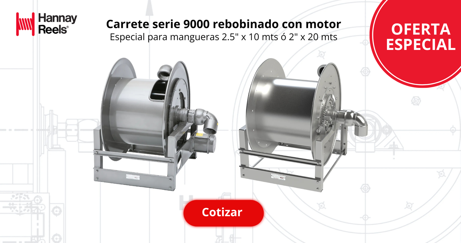 Cotiza Carrete Serie 9000